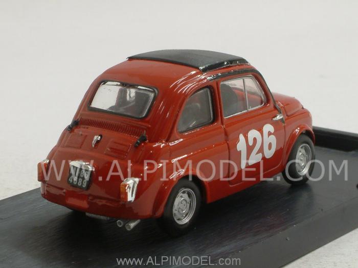 Fiat Abarth 595 #108 Winner Premio Campagnano Vallelunga 1965 Raffaele Pinto - brumm
