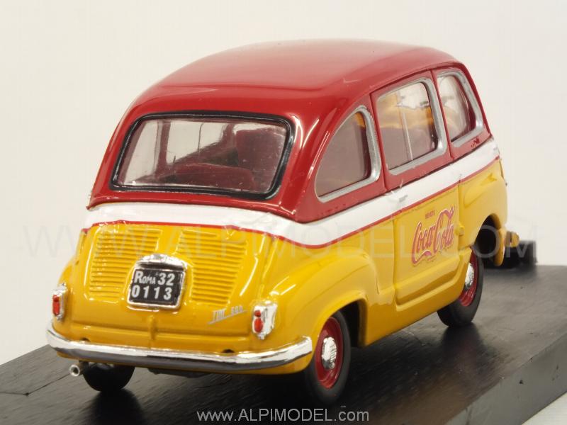 Fiat 600 D Coca Cola - Olimpiadi Roma 1960 - brumm