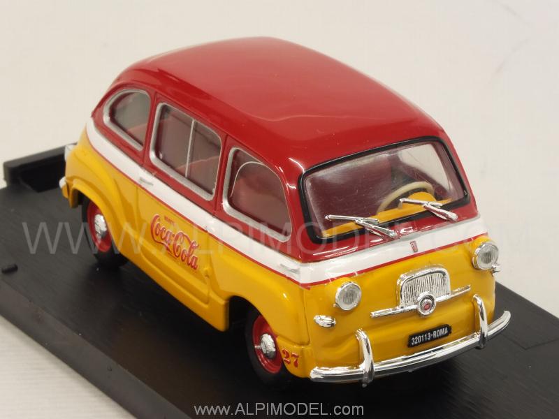 Fiat 600 D Coca Cola - Olimpiadi Roma 1960 - brumm