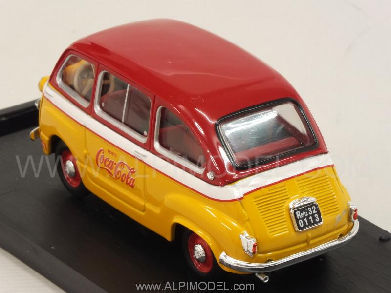 Fiat 600 D Coca Cola - Olimpiadi Roma 1960 - brumm