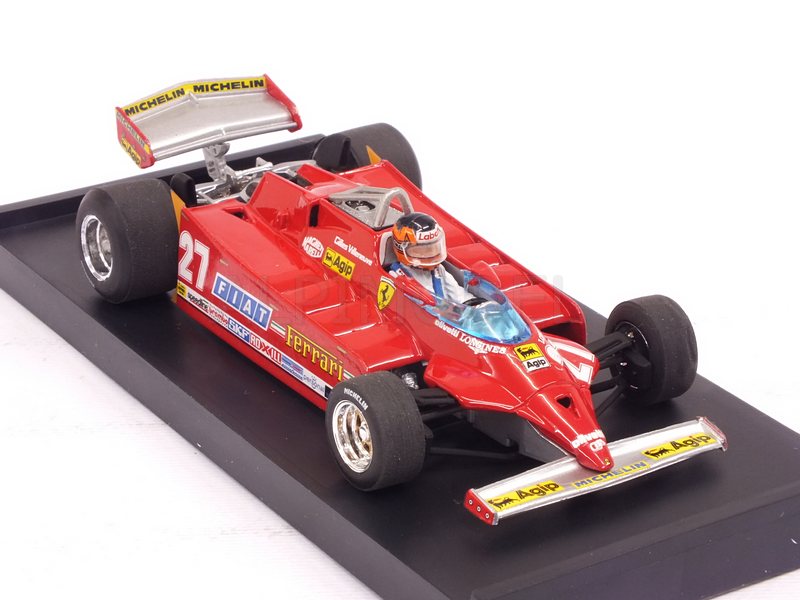 Ferrari 126 CK Turbo #27 GP USA West Long Beach 1981 Gilles Villeneuve - brumm