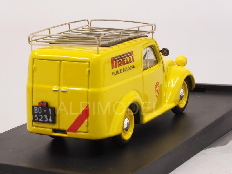 Fiat 500B Furgone Pirelli Assistenza Mille Miglia 1950 (Update model) - brumm