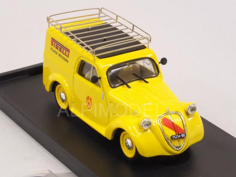 Fiat 500B Furgone Pirelli Assistenza Mille Miglia 1950 (Update model) - brumm