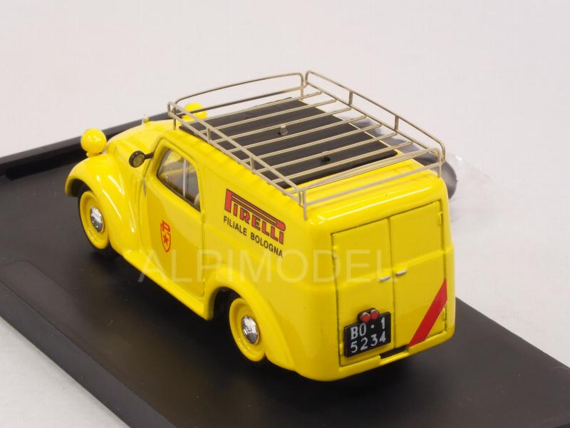 Fiat 500B Furgone Pirelli Assistenza Mille Miglia 1950 (Update model) - brumm