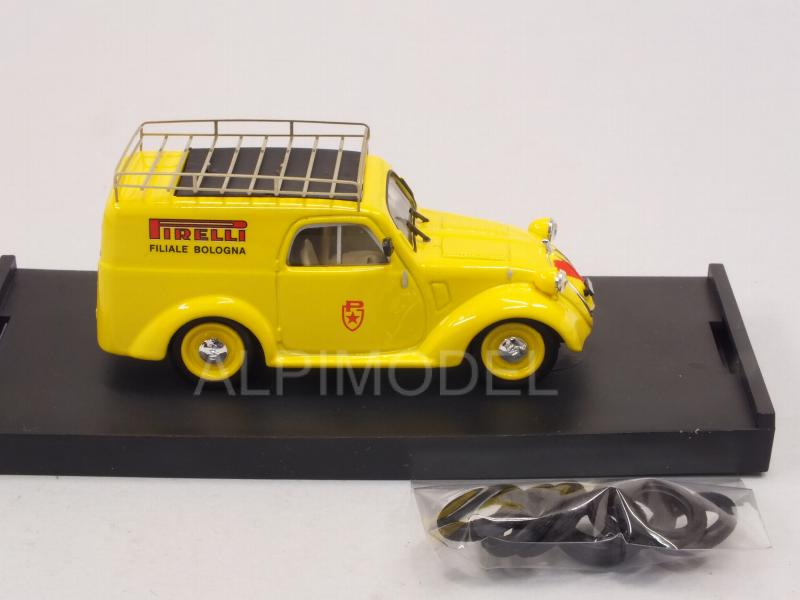 Fiat 500B Furgone Pirelli Assistenza Mille Miglia 1950 (Update model) - brumm