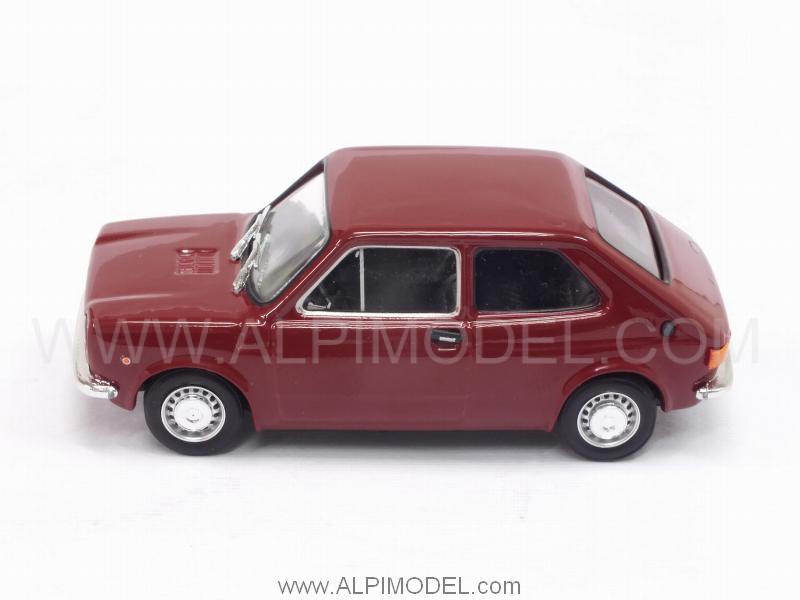 Fiat 127 1a Serie 2 porte 1972 (Rosso Etna) - brumm