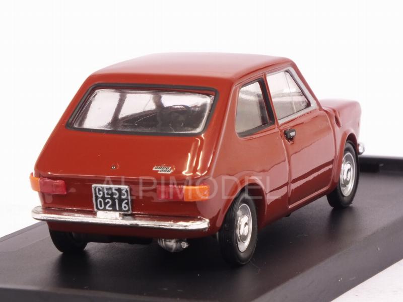 Fiat 127 1a Serie 1971 (Rosso Sierra) - brumm