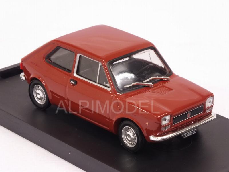 Fiat 127 1a Serie 1971 (Rosso Sierra) - brumm