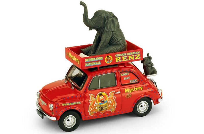 Fiat 500R 1972 Circus Hermann Renz - Netherlands Mistery 2008 by brumm