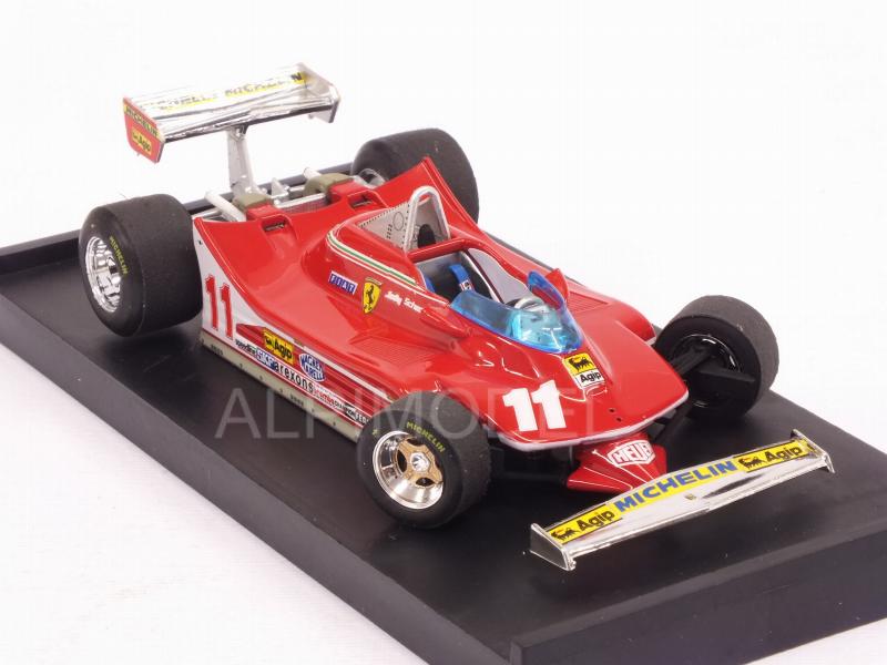 Ferrari 312 T4 Winner GP Italy 1979 Jody Scheckter(steering wheels/ruote sterzanti) World Champion - brumm