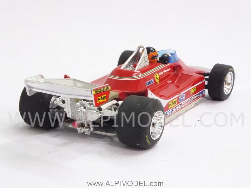 Ferrari 312 T4 #12  GP France 1979 Gilles Villeneuve (con pilota/with driver) - brumm