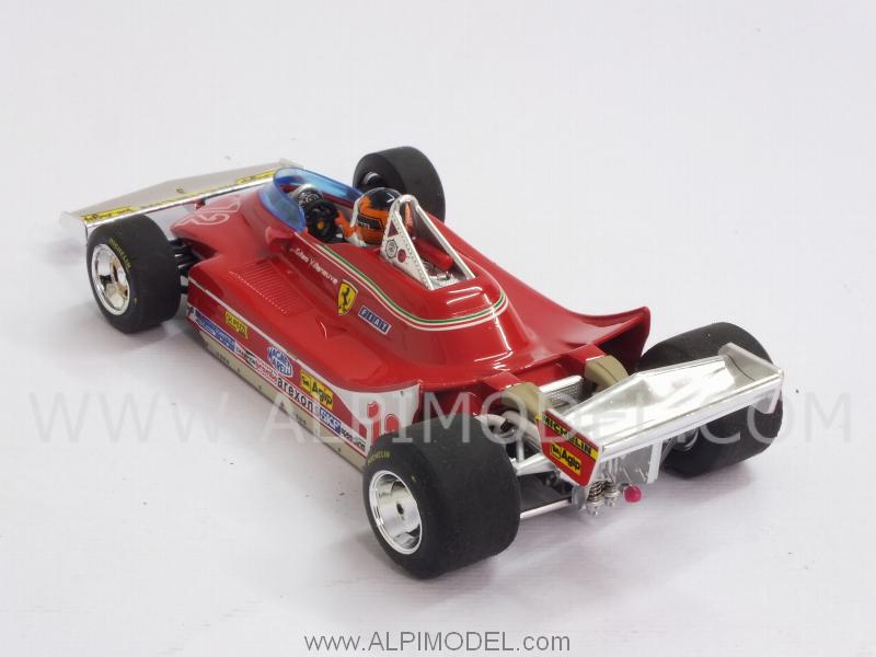 Ferrari 312 T4 #12  GP France 1979 Gilles Villeneuve (con pilota/with driver) - brumm