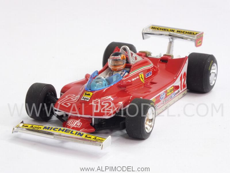 Ferrari 312 T4 #12  GP France 1979 Gilles Villeneuve (con pilota/with driver) by brumm