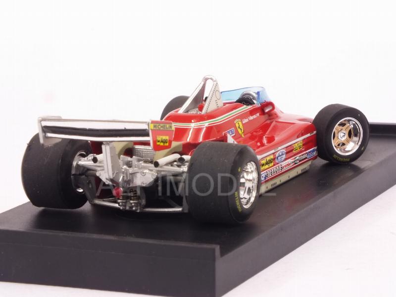 Ferrari 312 T4 Winner GP 1979 Gilles Villeneuve (steering wheels/ruote sterzanti) - brumm
