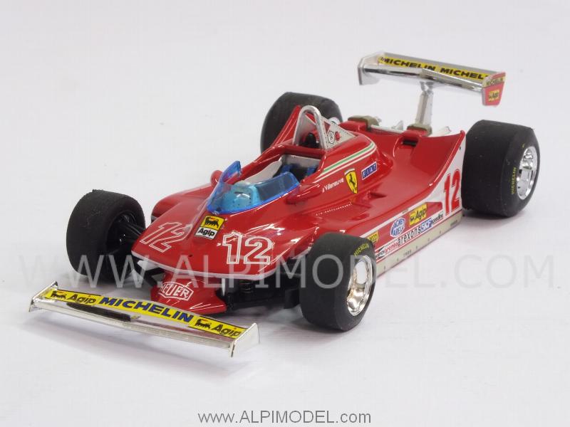 Ferrari 312 T4 #12  GP France 1979 Gilles Villeneuve by brumm