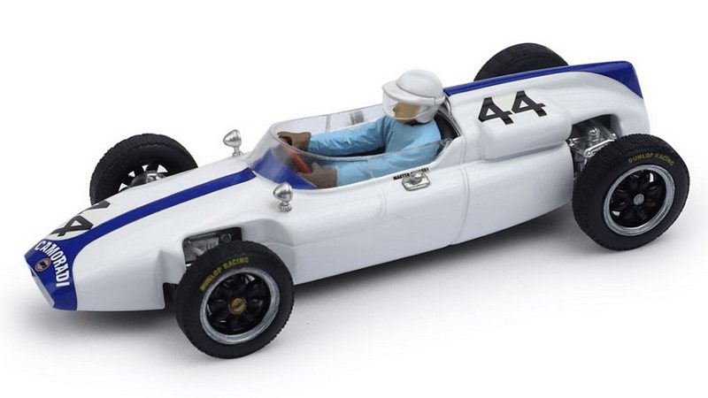 Cooper T53 #44 GP Belgium 1961 Masten Gregory (with driver/con pilota) by brumm