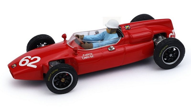 Cooper T53 Maserati  #62 GP Italy 1961 Lorenzo Bandini (with driver/con pilota) by brumm