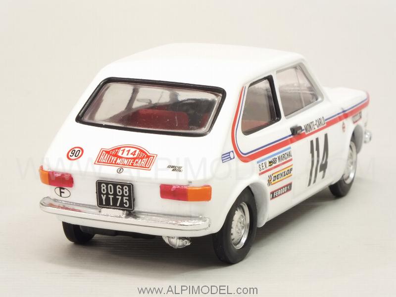 Fiat 127 1a Serie #114 Rally Monte Carlo 1973 Dongues - Saluie - brumm