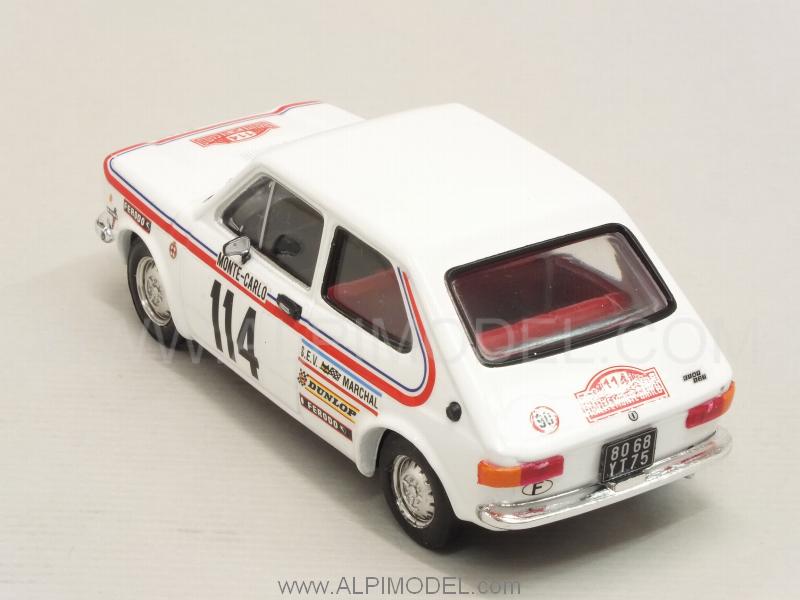 Fiat 127 1a Serie #114 Rally Monte Carlo 1973 Dongues - Saluie - brumm