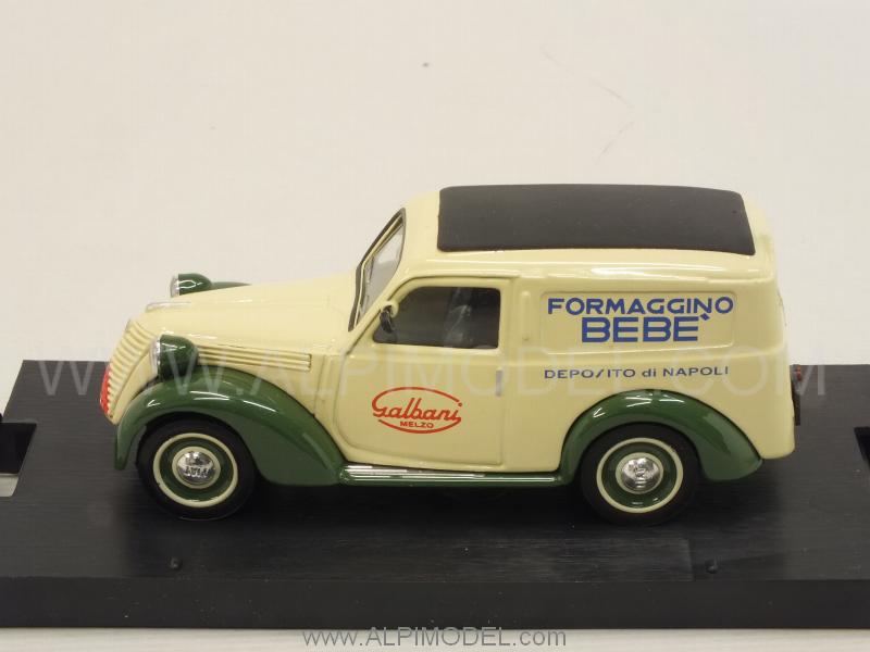 Fiat 1100 Furgone Veicolo Commerciale 1950 Galbani Melzo (Mi) Deposito di Napoli - Serie Carosello - brumm