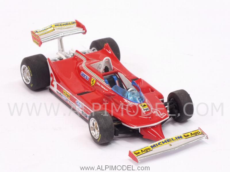 Ferrari 312 T5 #2 GP.Brasil 1980 Gilles Villeneuve - brumm