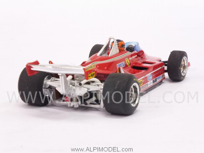 Ferrari 312 T5 #2 GP.Brasil 1980 Gilles Villeneuve (with driver/con pilota) - brumm