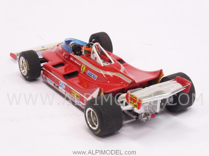 Ferrari 312 T5 #2 GP.Brasil 1980 Gilles Villeneuve (with driver/con pilota) - brumm