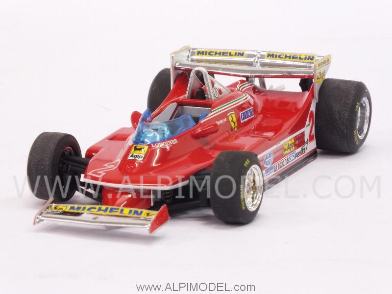 Ferrari 312 T5 #2 GP Monaco 1980 Gilles Villeneuve by brumm