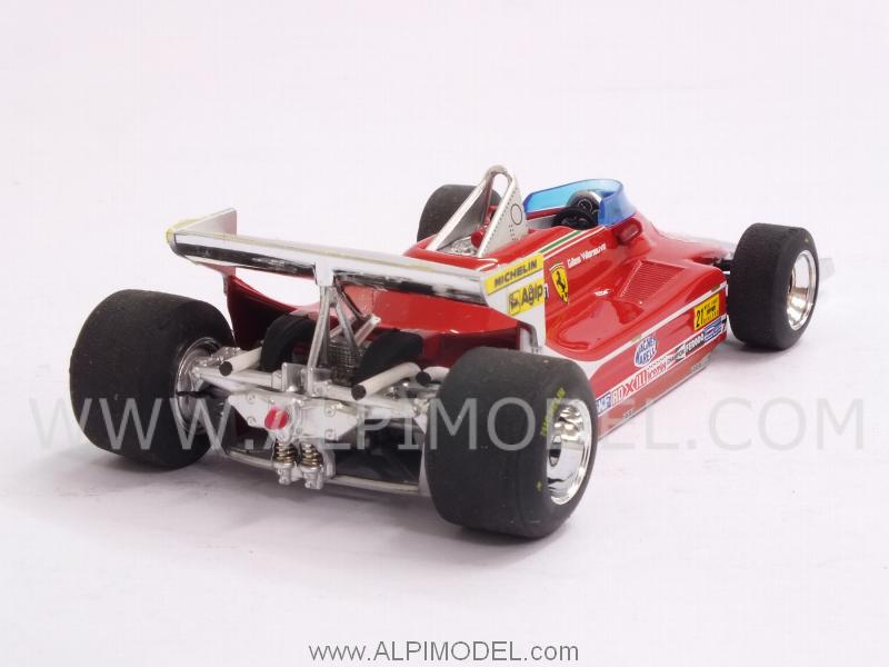 Ferrari 312 T4 #12 GP USA West - Test rear Aileron Monaco 1979 Gilles Villeneuve - brumm