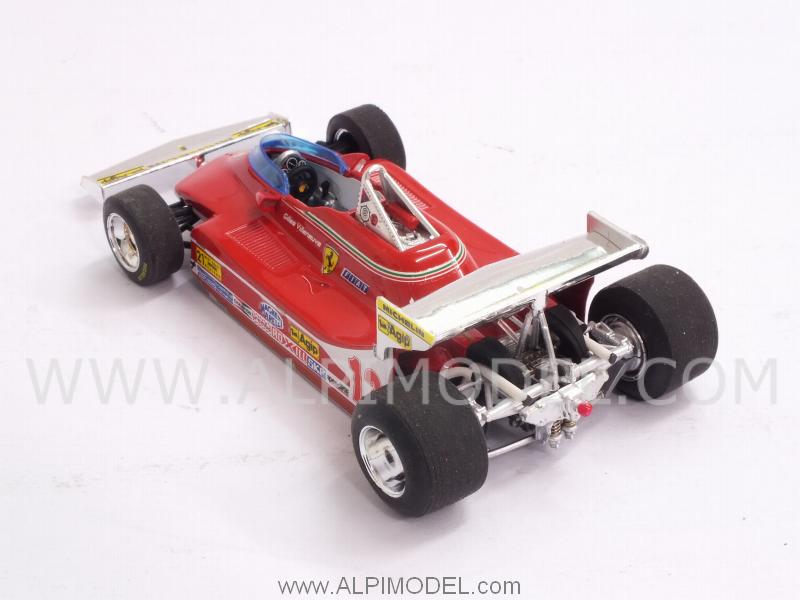 Ferrari 312 T4 #12 GP USA West - Test rear Aileron Monaco 1979 Gilles Villeneuve - brumm