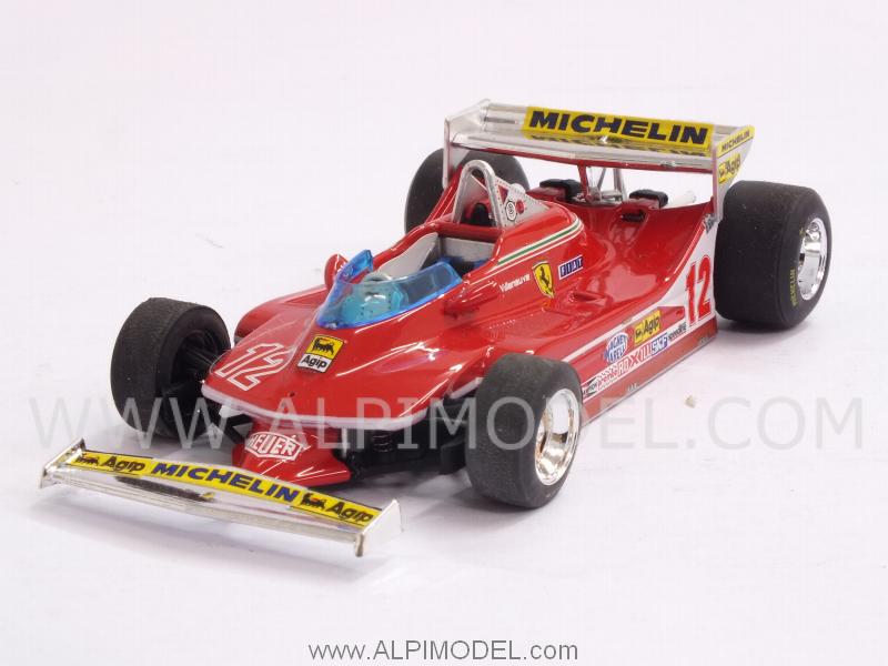 Ferrari 312 T4 #12 GP USA West - Test rear Aileron Monaco 1979 Gilles Villeneuve by brumm