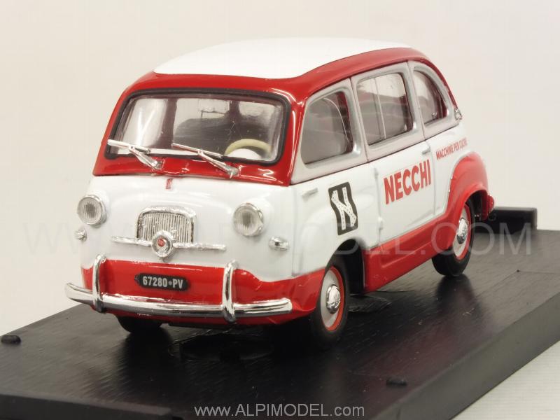 Fiat 600 Multipla Veicolo Commerciale 1960 Macchine da Cucire Necchi - Serie Carosello by brumm