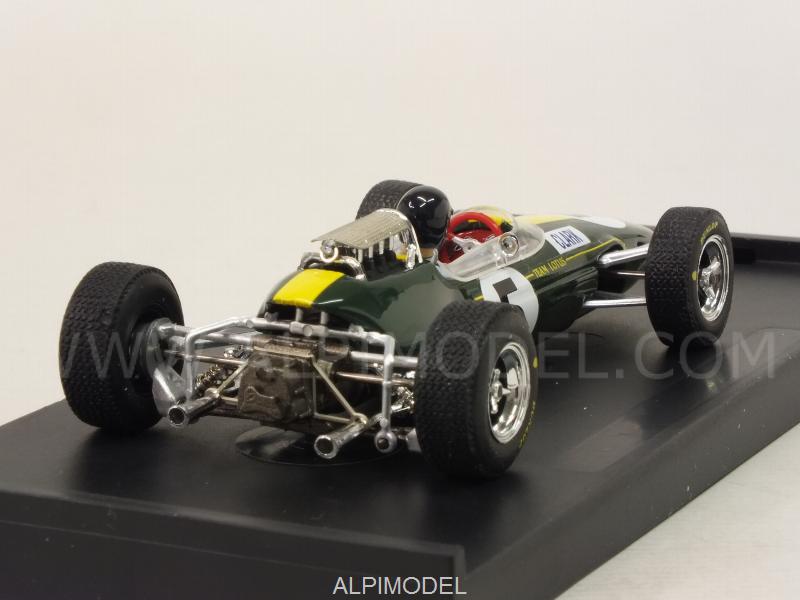 Lotus 33 #5 Winner British GP 1965 Jim Clark (with driver/con pilota) - brumm