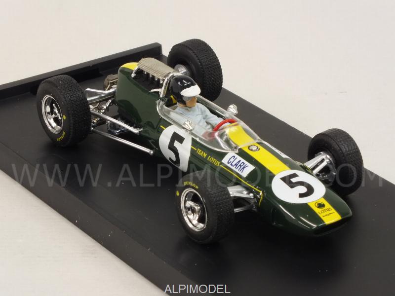 Lotus 33 #5 Winner British GP 1965 Jim Clark (with driver/con pilota) - brumm