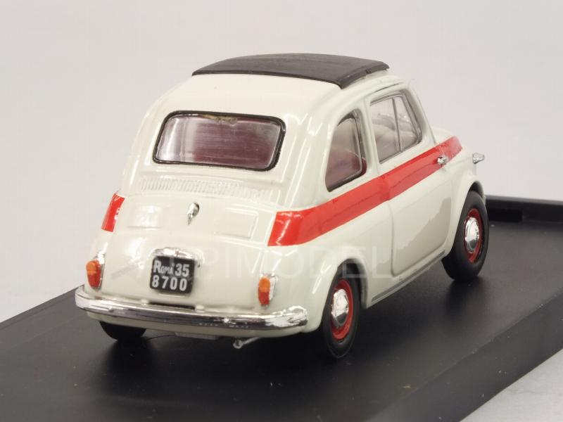 Fiat Nuova 500 Tetto Apribile 1959 Sport 2a Serie closed (White) - brumm