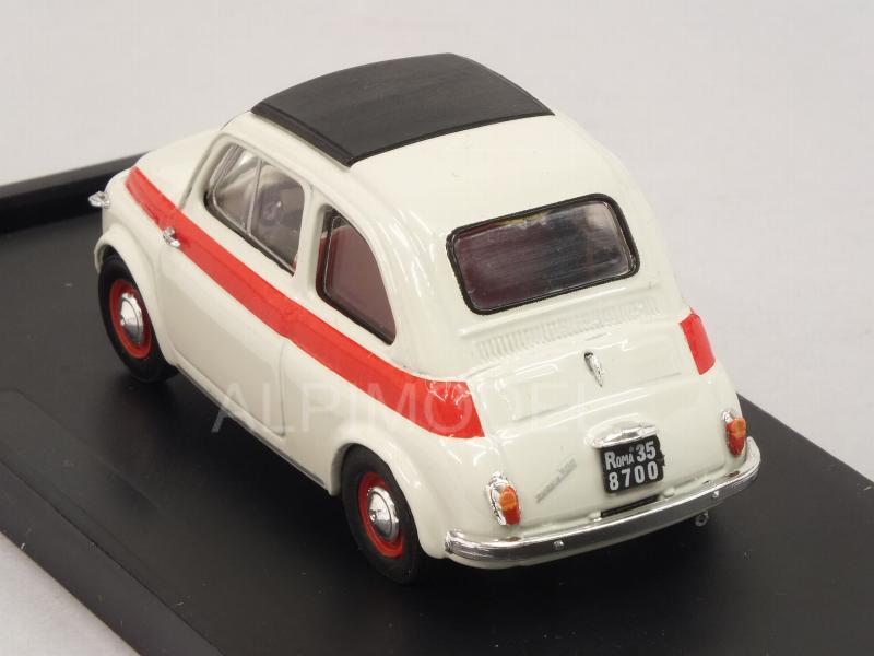 Fiat Nuova 500 Tetto Apribile 1959 Sport 2a Serie closed (White) - brumm