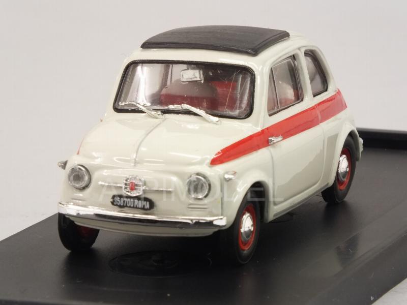 Fiat Nuova 500 Tetto Apribile 1959 Sport 2a Serie closed (White) by brumm