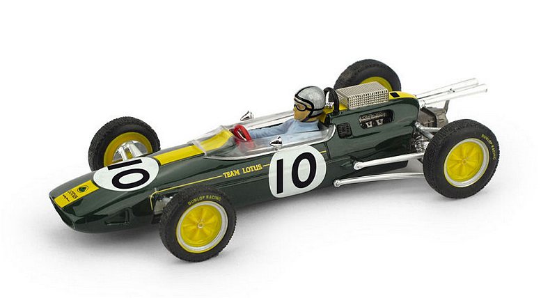 Lotus 25 #10 G Mexico 1963 Pedro Rodriguez (with driver/con pilota) by brumm