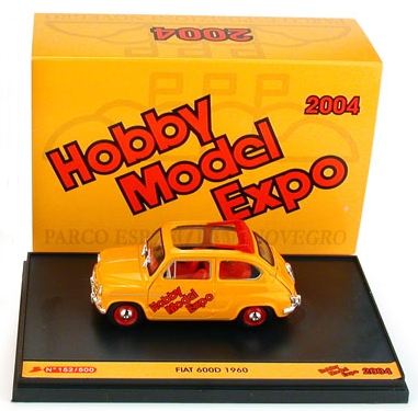 Fiat 600D 1960 HOBBY MODEL EXPO 2004 -  LIMITED EDITION 300pcs. by brumm