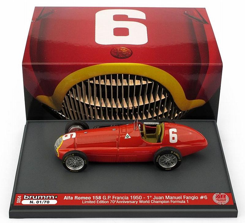 Alfa Romeo 158 #6 Winner GP France 1950 Juan Manuel Fangio by brumm