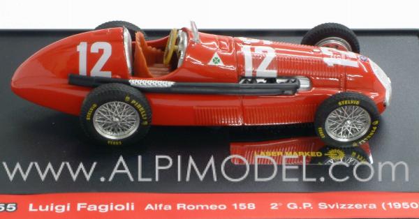 Alfa Romeo 158 2nd G.P. Switzerland 1950 Luigi Fagioli - brumm