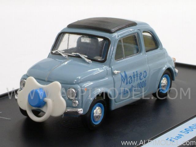Fiat 500D 'Matteo 4 Luglio 2006' (Limited Edition 500pcs) by brumm