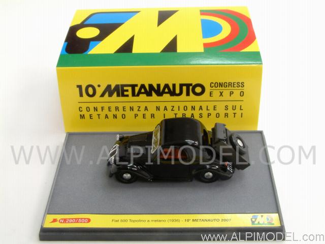 Fiat 500A 'Topolino' a metano 1936 - 10mo Metanauto 2007 (Limited Editon 500 pcs) by brumm