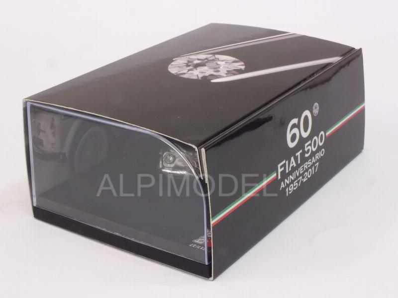 Fiat 500 60th Anniversary 1957-2017 SWAROVSKI Crystals Headlights - Special Limited Edition 500pcs. - brumm