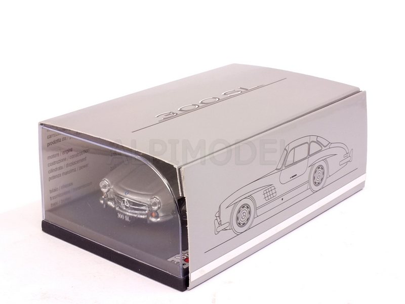 Mercedes 300 SL Gullwing 1954 (Silver) - brumm