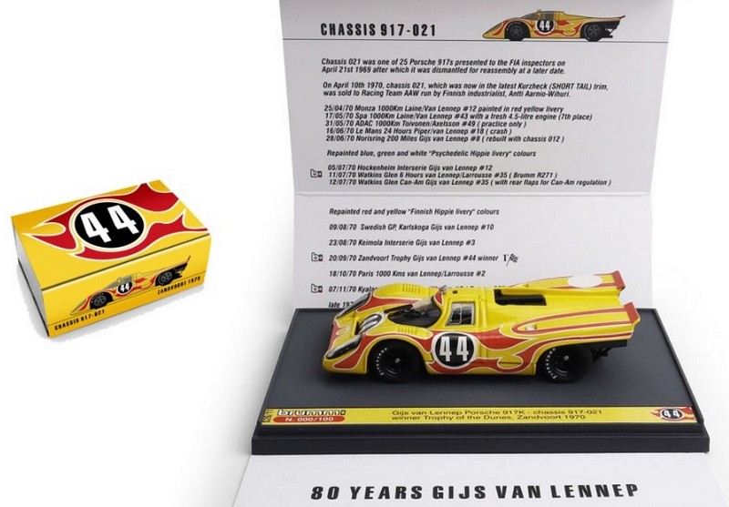 Porsche  917K #44 Winner Zandvoort 1970 Van Lennep - Special Edition 100pcs. by brumm