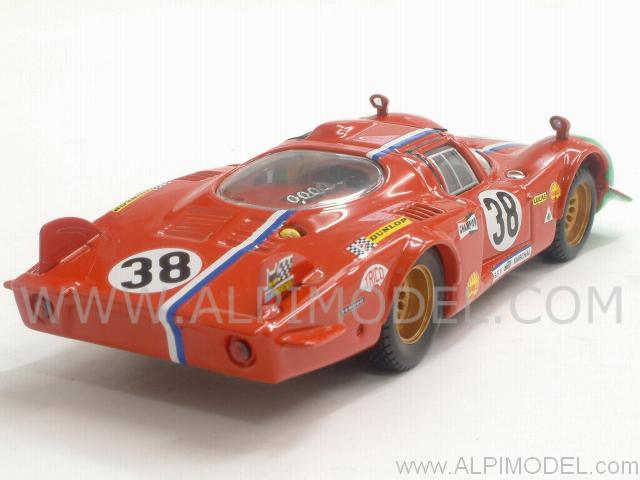Alfa Romeo 33.2 Coda Lunga #38 Le Mans 1969 Grosselin - best-model