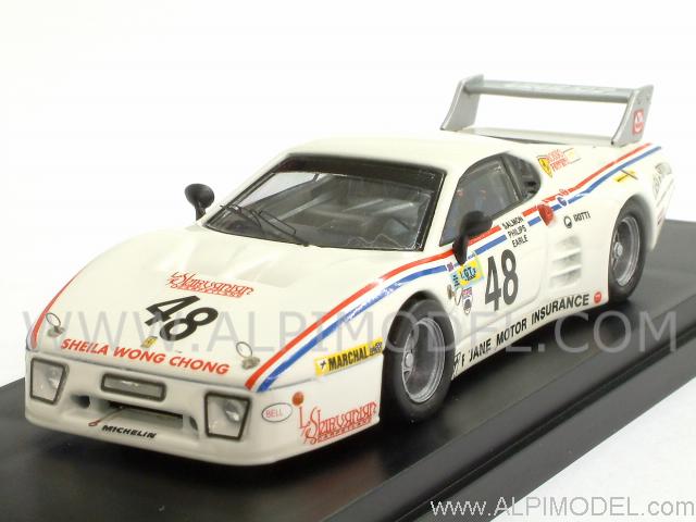 Ferrari 512 BB LM 3a Serie #48 Le Mans 1981 Salomon - Philips - Earle by best-model