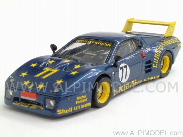 Ferrari 512BB LM 3a Serie #77 Le Mans 1980 Andruet - Ballot Lena by best-model