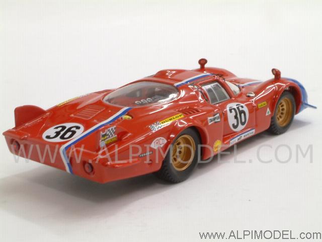 Alfa Romeo 33.2 #36 Le Mans 1969 Pilette - Slotemaker - best-model